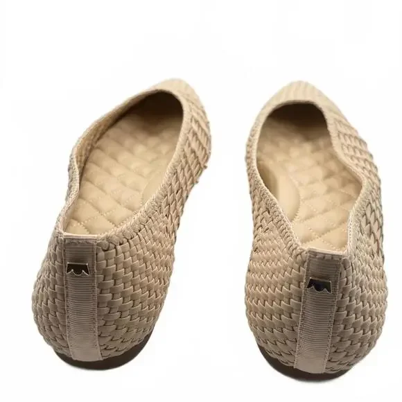 Birdies Goldfinch Woven Pointed Toe Flats - Color Dawn Woven Size 8 -Comfortable - Picture 4 of 4